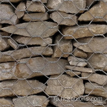 Каменная клеточная защита камня каменная сетка габион